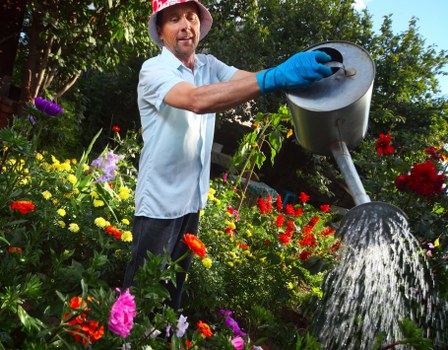 Sustainable garden practices with composting in Islington